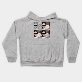 Portrait Friend of the Artist and Ricky Sampler Kids Hoodie